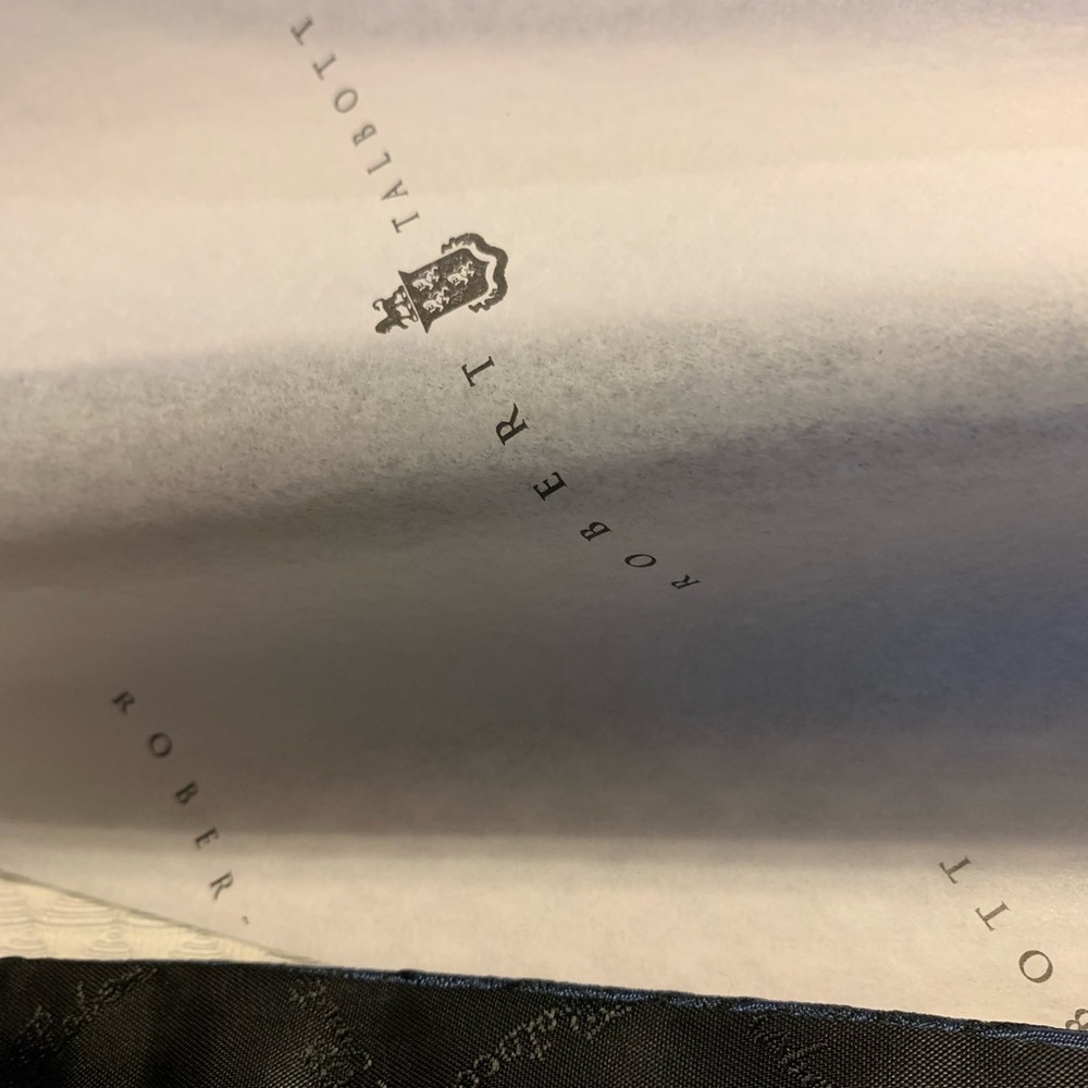 Robert Talbott Protocol Bow Tie And Cummerbund Se… - image 6